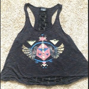 Daytrip Buckle Tank Black